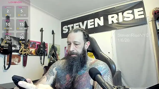 StevenRiseNYC online show from January 2026 01:15:02 PM