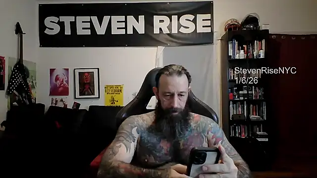 StevenRiseNYC online show from January 2026 09:17:02 PM